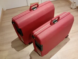 Maletas Samsonite Rojas (2 unidades)