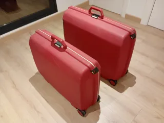Maletas Samsonite Rojas (2 unidades)