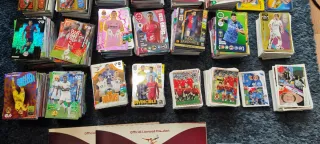 Lote +5kg Cromos Cartas Futbol Variadas