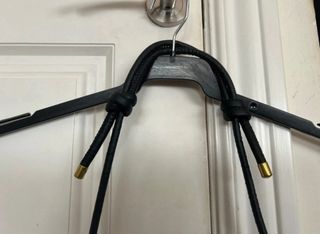 Bolso de hombro Stradivarius negro