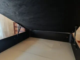 Canapé 135x190cm Negro