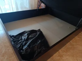 Canapé 135x190cm Negro