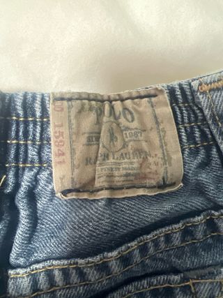 Bermuda vaquera Ralph Lauren 18m