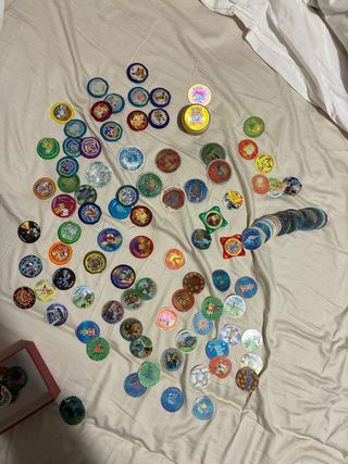 Lote Tazos Pokémon (incluye Boomer)