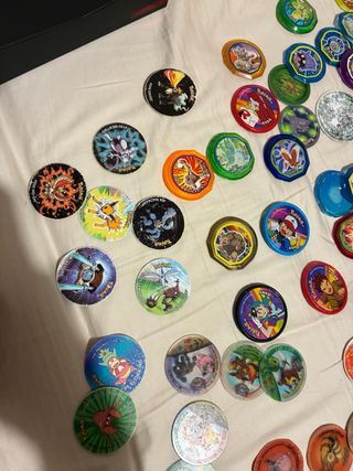 Lote Tazos Pokémon (incluye Boomer)