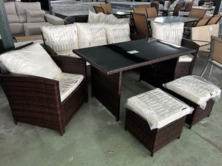 Conjunto muebles de exterior
