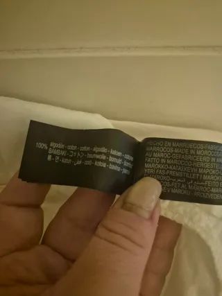 Camisa blanca Zara Talla M