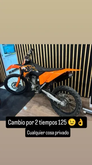 KTM 250 4 tiempos ,cambio por 125 ,2 tiempos