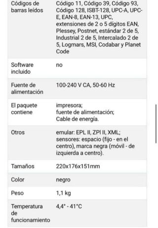 Impresora Térmica Zebra ZD220/ZD230