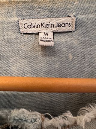 Cazadora vaquera Calvin Klein mujer