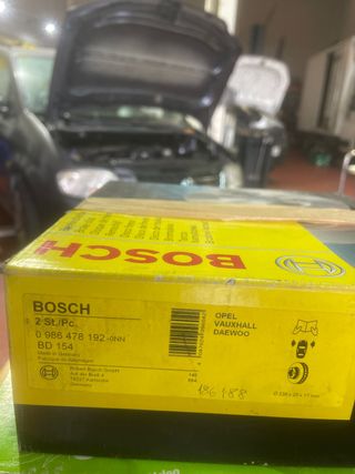 Discos de freno Bosch Opel/Vauxhall/Daewoo