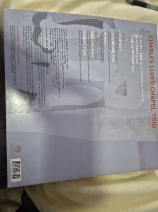 Vinilo Charles Lloyd Chapel Trios