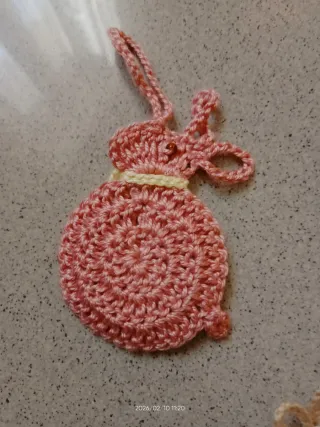 3 Coniglietti Uncinetto Pasqua