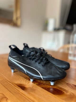 Botas de fútbol Puma negras talla 38