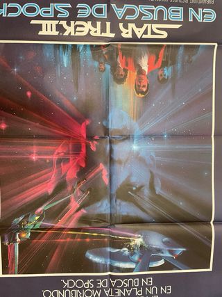 Lote 4 posters originals Star Trek