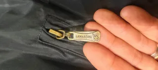 Giacca a vento La Martina blu e rossa