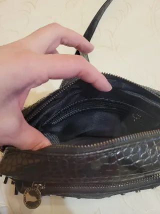 Bolso bandolera Salsa negro