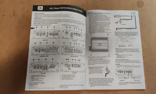 Amplificador audio coche JBL A6002 2 canales