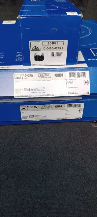 Discos de freno ATE BMW 604875