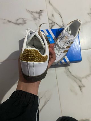 Adidas Samba OG Glitter Gold 39