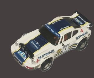 Coche slot Scalextric Porsche 911 Rothmans ref4069
