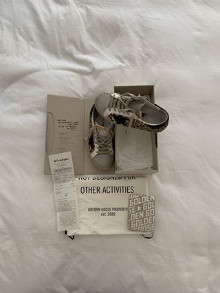 Golden Goose Sneakers Animal Print Talla 38