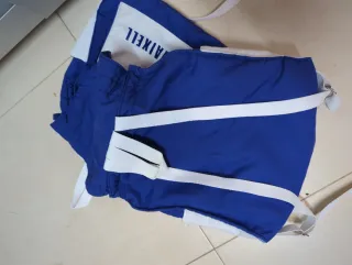 Lote 2 Mochilas Guardería Azul y Blanco