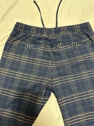 Pantaloni H&M Uomo Tg. S Fantasia a Quadri