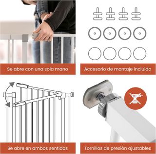 hauck Open N Stop KD Barrera Seguridad Niños Escal