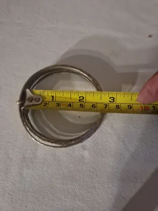 Conjunto 6 Pulseras Plateadas