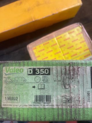 Discos de freno delanteros Valeo D001