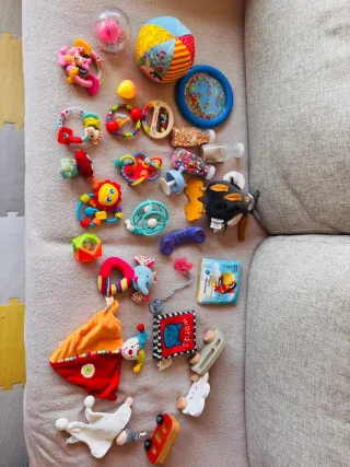 Lote Juguetes Bebé 0-18 Meses variados