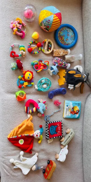 Lote Juguetes Bebé 0-18 Meses variados