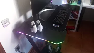 Mesa Gamer con Luces LED