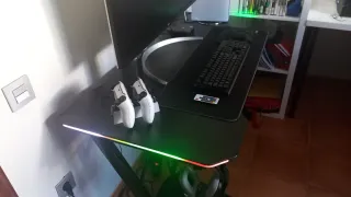 Mesa Gamer con Luces LED