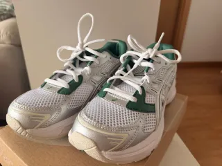 Zapatillas Asics Gel 1130 Talla 37 Blancas/Verdes