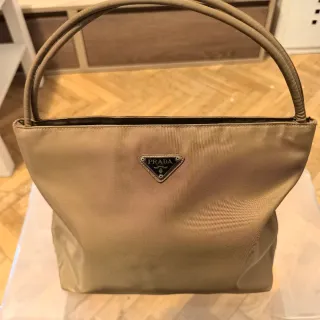 Bolso de mano Prada Beige