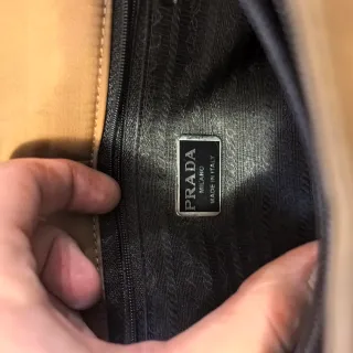 Bolso de mano Prada Beige