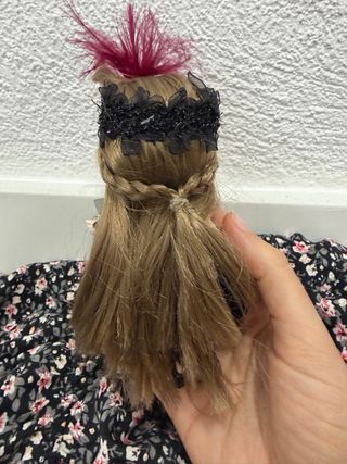 Muñeca BJD articulada con vestido de fiesta