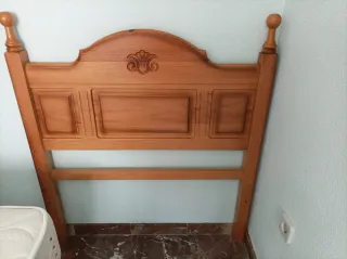 Dormitorio madera provenzal