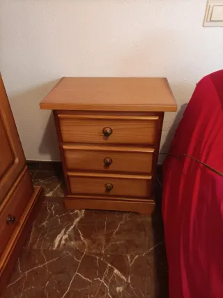 Dormitorio madera provenzal
