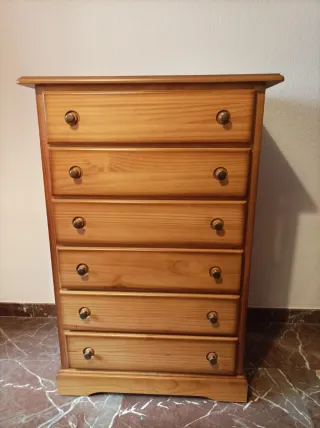 Dormitorio madera provenzal