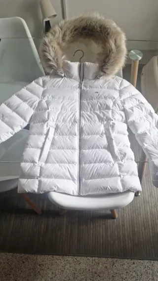 Anorak Tommy Hilfiger Blanco Mujer