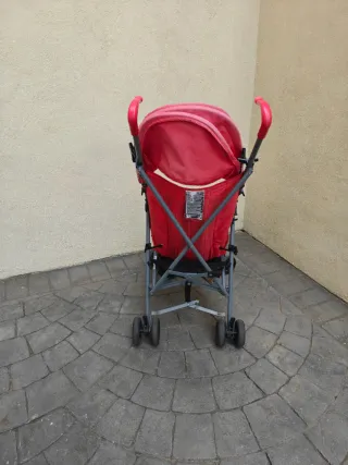 Silla de paseo Chicco roja ligera plegable