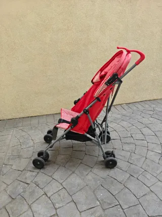 Silla de paseo Chicco roja ligera plegable
