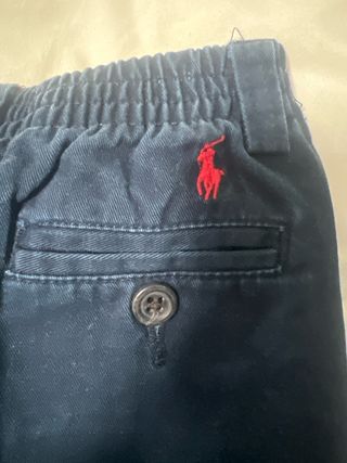 Bermuda Ralph Lauren Azul Marino 18 Meses