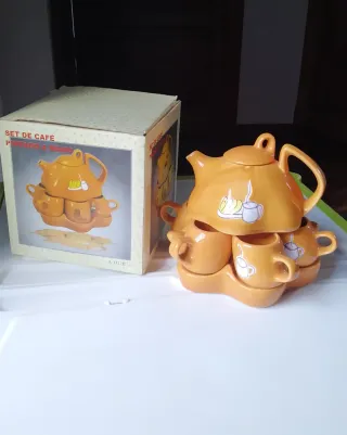 Juego de té o café de cerámica