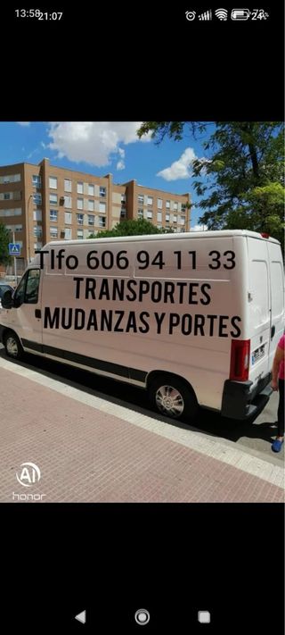 Portes y mudanzas transportes