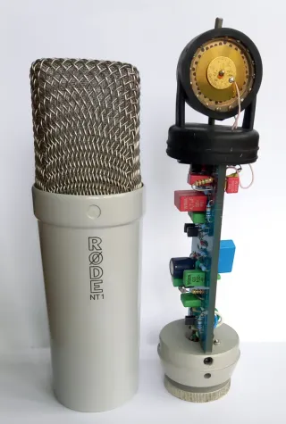 Micrófono Rode NT1 Modificado