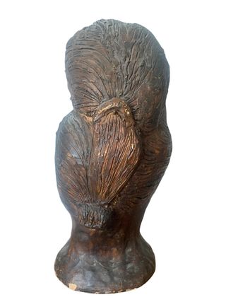 Scultura in terracotta dipinta Enrico Carmassi